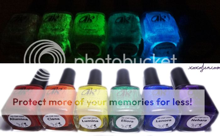 xoxoJen's photo of Anne Kathleen Holiday Night Lights polish bottles xoxoJen's photo of Anne Kathleen Holiday Night Lights polish bottles