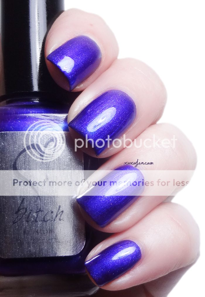 xoxoJen's swatch of b.i.t.c.h. by jaclyn Bold xoxoJen's swatch of b.i.t.c.h. by jaclyn Bold