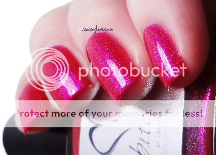 xoxoJen's swatch of b.i.t.c.h. by jaclyn Chic xoxoJen's swatch of b.i.t.c.h. by jaclyn Chic