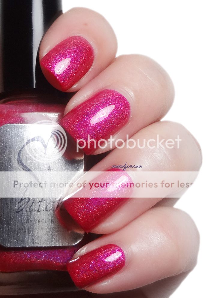 xoxoJen's swatch of b.i.t.c.h. by Jaclyn Princess Panooch xoxoJen's swatch of b.i.t.c.h. by Jaclyn Princess Panooch