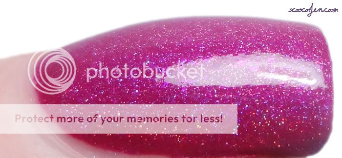 xoxoJen's swatch of b.i.t.c.h. by Jaclyn Queen Bitch xoxoJen's swatch of b.i.t.c.h. by Jaclyn Queen Bitch