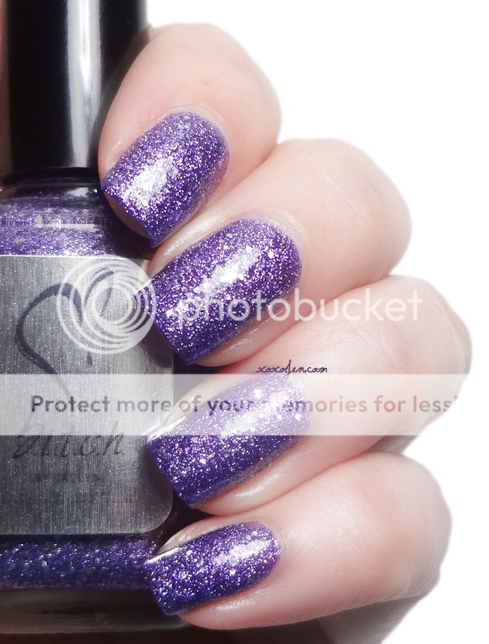 xoxoJen's swatch of b.i.t.c.h. by Jaclyn Sparkle Queen xoxoJen's swatch of b.i.t.c.h. by Jaclyn Sparkle Queen