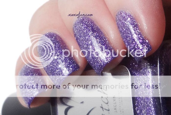 xoxoJen's swatch of b.i.t.c.h. by Jaclyn Sparkle Queen xoxoJen's swatch of b.i.t.c.h. by Jaclyn Sparkle Queen