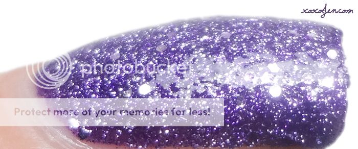 xoxoJen's swatch of b.i.t.c.h. by Jaclyn Sparkle Queen xoxoJen's swatch of b.i.t.c.h. by Jaclyn Sparkle Queen