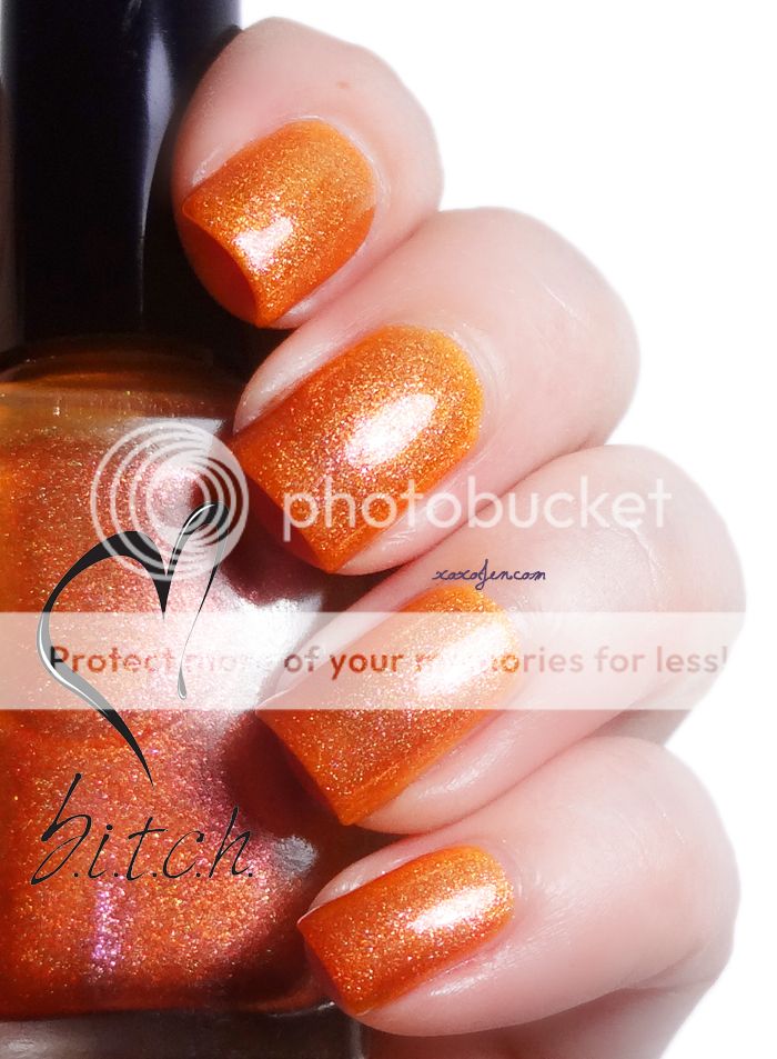 xoxoJen's swatch of b.i.t.c.h. Treat Me xoxoJen's swatch of b.i.t.c.h. Treat Me