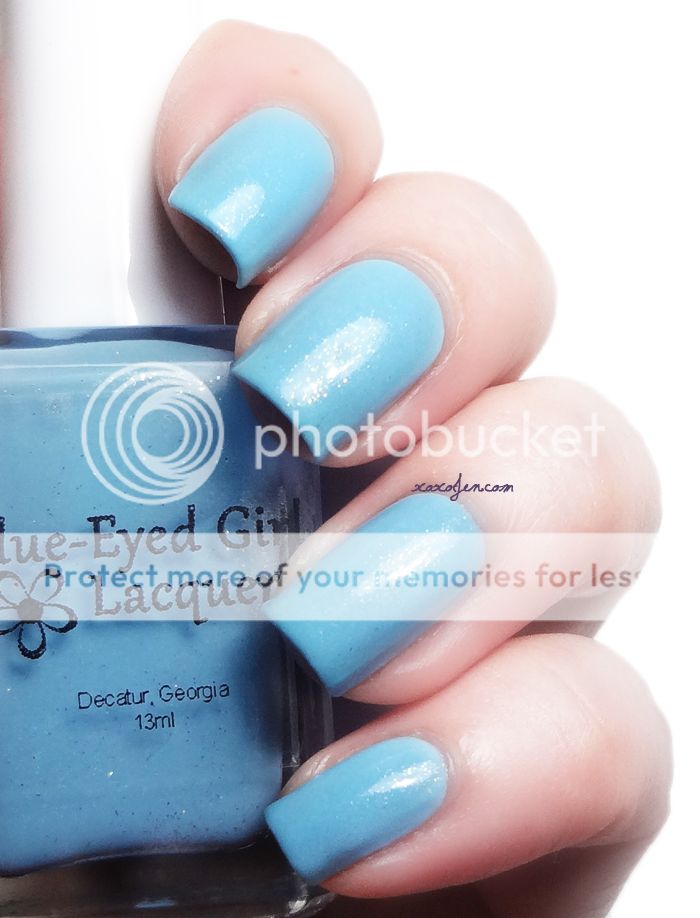 xoxoJen's swatch of Blue Eyed Girl Sewing Shadows xoxoJen's swatch of Blue Eyed Girl Sewing Shadows