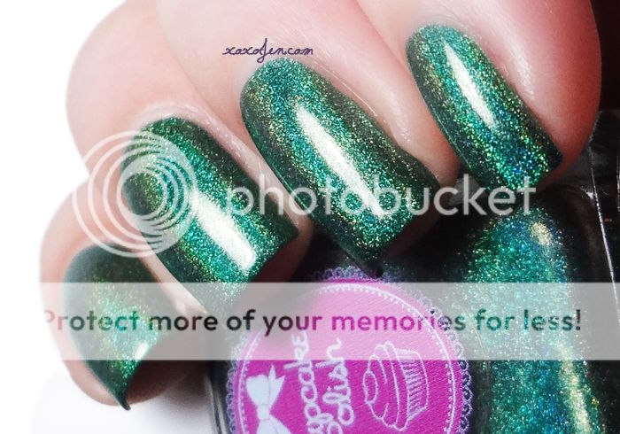 xoxoJen's swatch of Cupcake Polish Emerald Aisle xoxoJen's swatch of Cupcake Polish Emerald Aisle