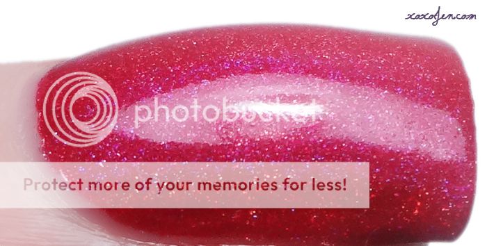 xoxoJen's swatch of Cupcake Polish Just Sleighing Around xoxoJen's swatch of Cupcake Polish Just Sleighing Around