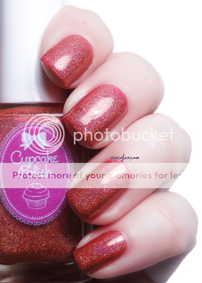 xoxoJen's swatch of Cupcake Polish Merry and Bright xoxoJen's swatch of Cupcake Polish Merry and Bright