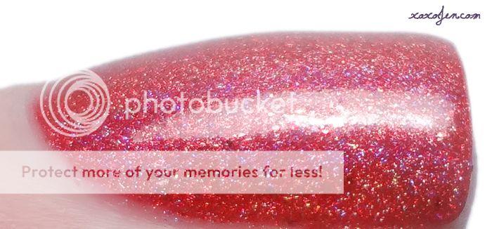 xoxoJen's swatch of Cupcake Polish Merry and Bright xoxoJen's swatch of Cupcake Polish Merry and Bright