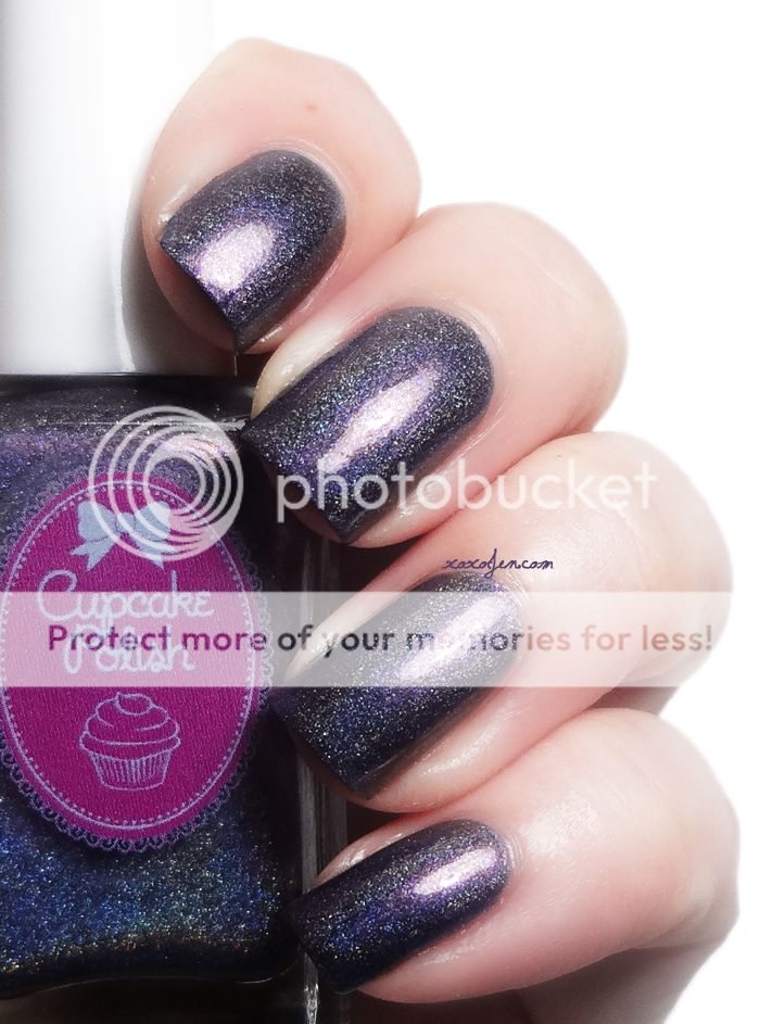 xoxoJen's swatch of Cupcake Polish Neither Here Noir There xoxoJen's swatch of Cupcake Polish Neither Here Noir There