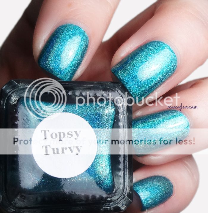 xoxoJen's swatch of Cupcake Polish Topsy Turvy xoxoJen's swatch of Cupcake Polish Topsy Turvy