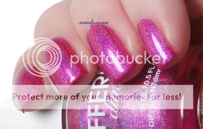 xoxoJen's swatch of Different Dimension Saphir Rose xoxoJen's swatch of Different Dimension Saphir Rose