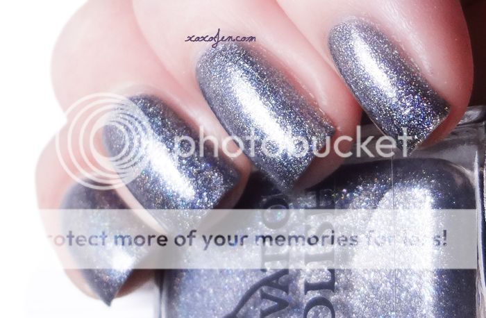 xoxoJen's swatch of Elevation Polish Eyes Made of Glimmering Coal xoxoJen's swatch of Elevation Polish Eyes Made of Glimmering Coal