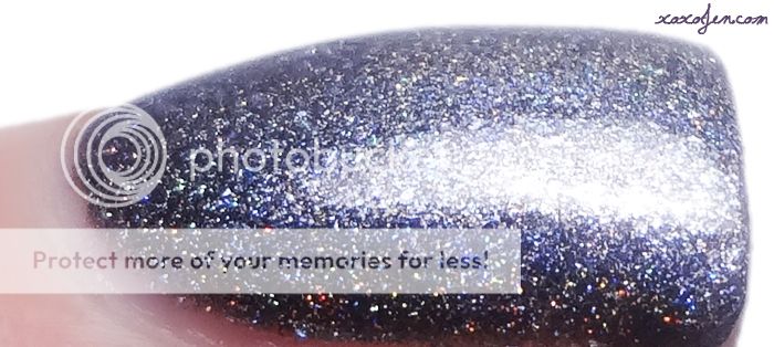 xoxoJen's swatch of Elevation Polish Eyes Made of Glimmering Coal xoxoJen's swatch of Elevation Polish Eyes Made of Glimmering Coal