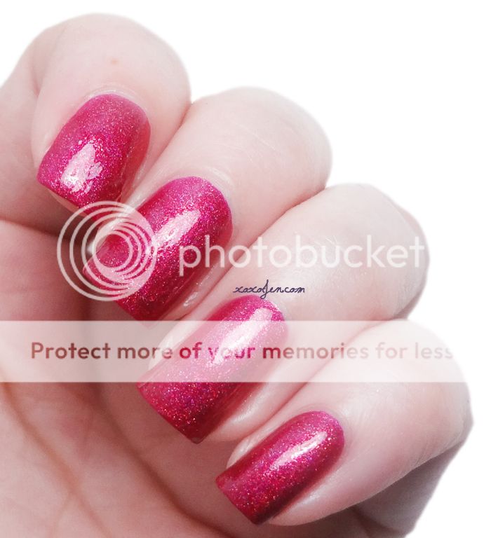 xoxoJen's swatch of Glam Polish Bad Santa xoxoJen's swatch of Glam Polish Bad Santa