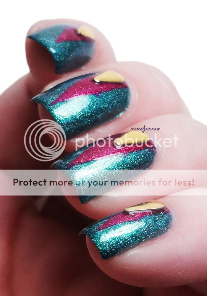 xoxoJen's swatch of Glam Polish Nail Art Studs xoxoJen's swatch of Glam Polish Nail Art Studs