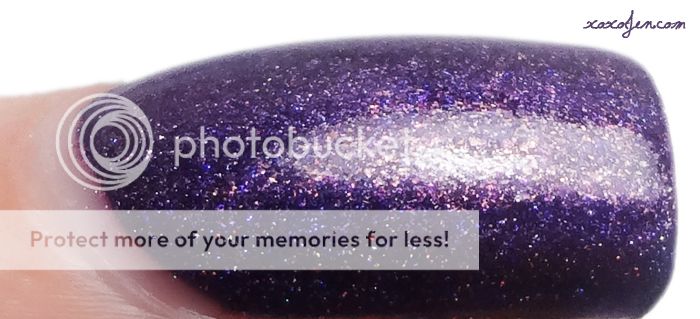 xoxoJen's swatch of Glam Polish Nightmare Before Xmas xoxoJen's swatch of Glam Polish Nightmare Before Xmas