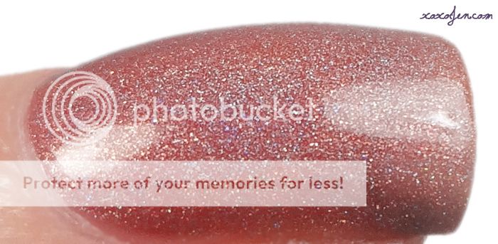 xoxo, Jen's swatch of Glitterdaze Fuzzy Socks and Slippers nail polish xoxo, Jen's swatch of Glitterdaze Fuzzy Socks and Slippers nail polish