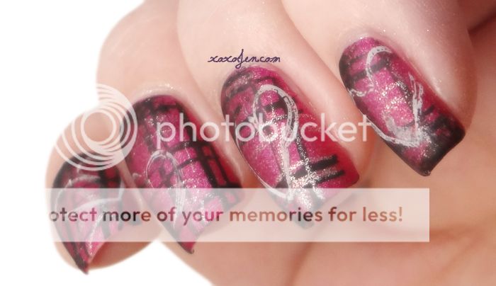 xoxoJen Valentine Nail Art xoxoJen Valentine Nail Art