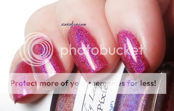 xoxoJen's swatch of Wyld Pixie by Liquid Sky Lacquer xoxoJen's swatch of Wyld Pixie by Liquid Sky Lacquer