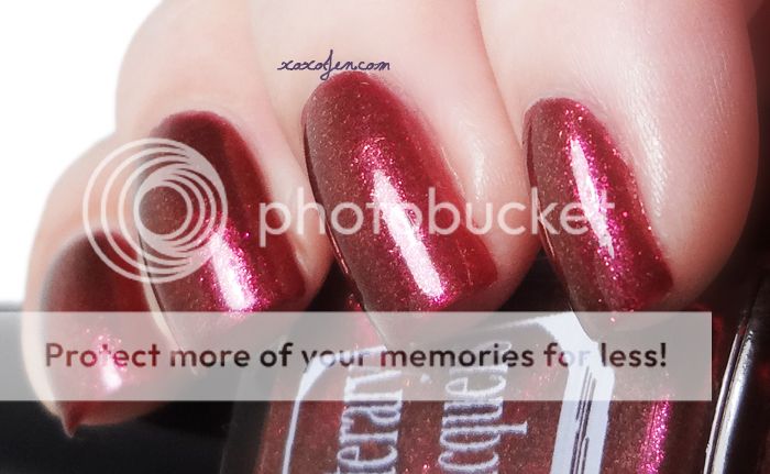 xoxoJen's swatch of Literary Lacquers And So I Step Up xoxoJen's swatch of Literary Lacquers And So I Step Up