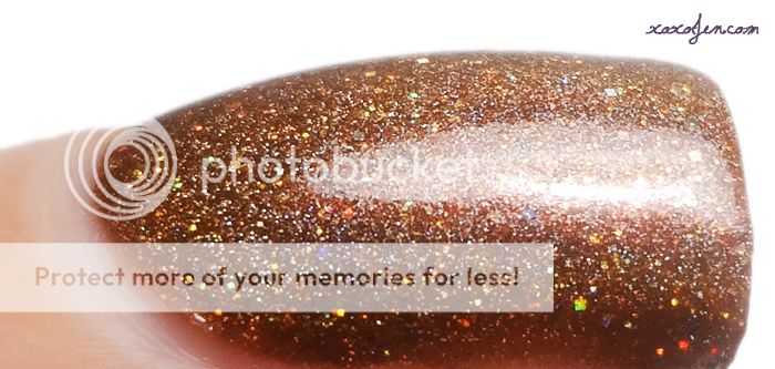 xoxoJen's swatch of Literary Lacquer: Luggage For Your Journey xoxoJen's swatch of Literary Lacquer: Luggage For Your Journey