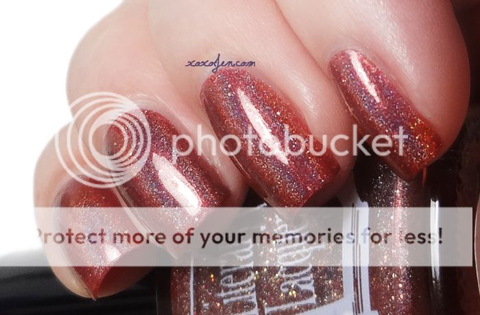 xoxoJen's swatch of Literary Lacquer Rare Book Room xoxoJen's swatch of Literary Lacquer Rare Book Room
