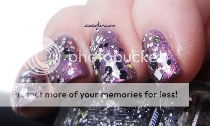 xoxoJen's swatch of Two At The Very Most by Literary Lacquers xoxoJen's swatch of Everything You Love by Literary Lacquers