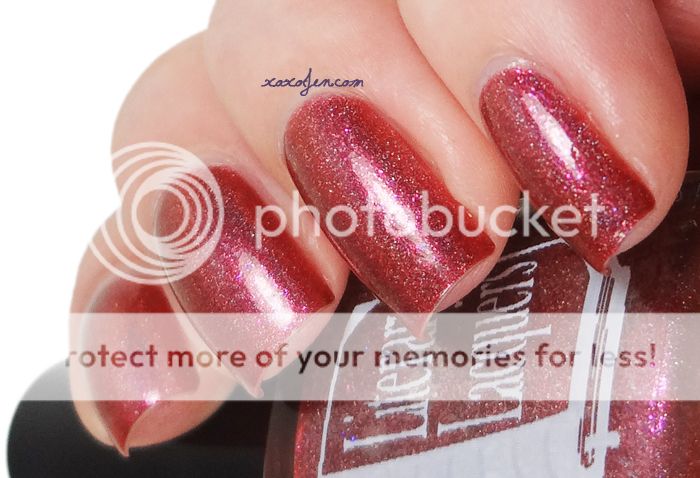 xoxoJen's swatch of Literary Lacquer Phenomenal Woman xoxoJen's swatch of Literary Lacquer Phenomenal Woman