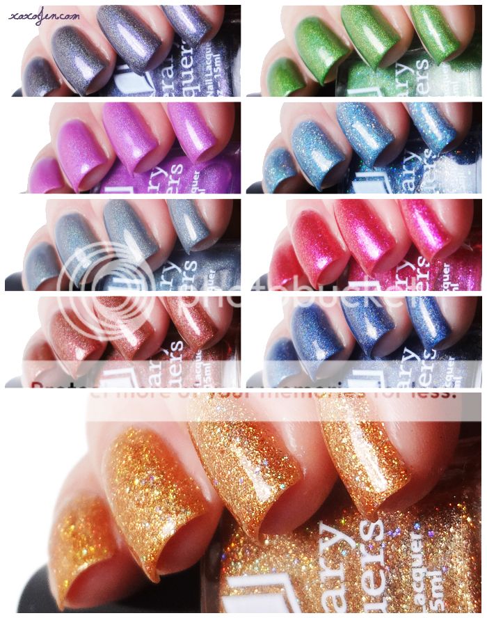 xoxoJen's swatches of 2014 Literary Lacquers Community Collection xoxoJen's swatches of 2014 Literary Lacquers Community Collection