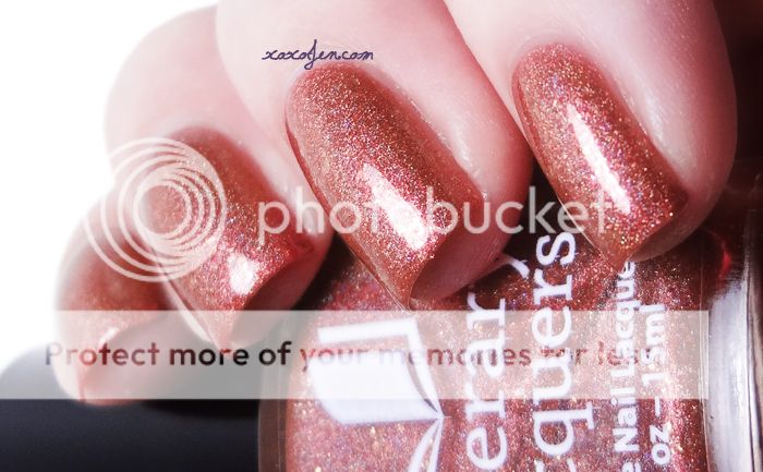xoxoJen's swatch of Literary Lacquers Porco Rosso xoxoJen's swatch of Literary Lacquers Porco Rosso