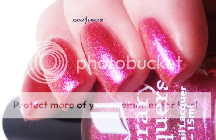 xoxoJen's swatch of Literary Lacquers
The Ruby Thief xoxoJen's swatch of Literary Lacquers The Ruby Thief