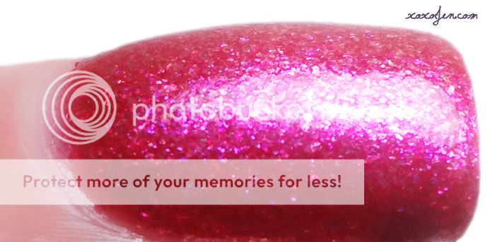 xoxoJen's swatch of Literary Lacquers
The Ruby Thief xoxoJen's swatch of Literary Lacquers The Ruby Thief