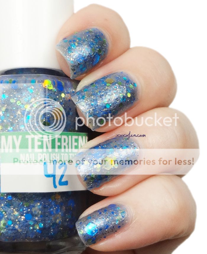 xoxoJen's swatch of My Ten Friends 42 xoxoJen's swatch of My Ten Friends 42