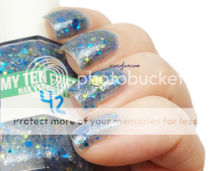 xoxoJen's swatch of My Ten Friends 42 xoxoJen's swatch of My Ten Friends 42