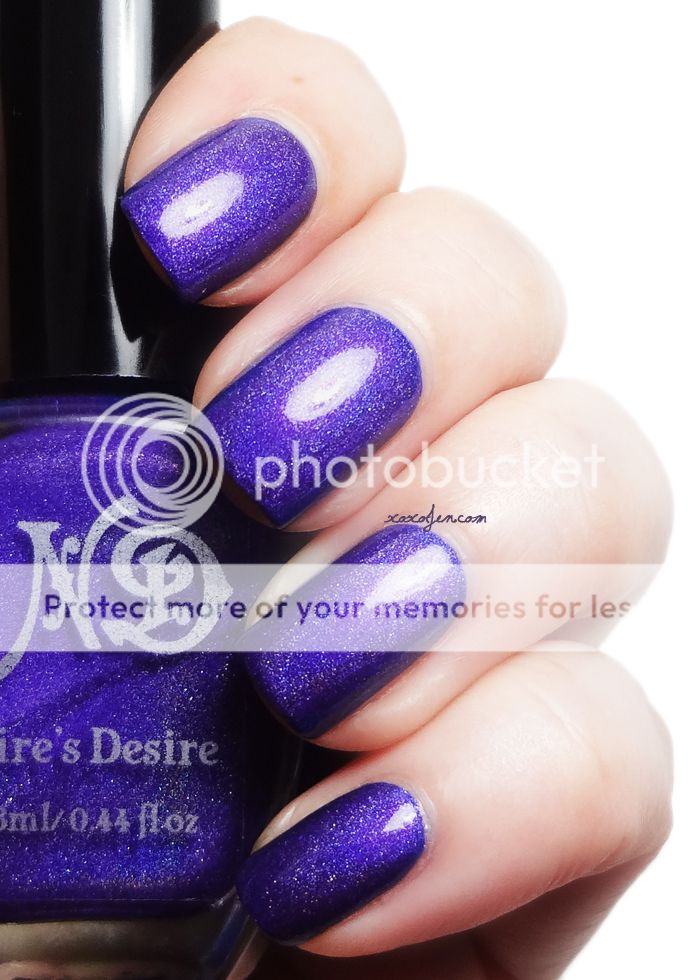 xoxoJen's swatch of For An Angel from Nire's Desire xoxoJen's swatch of For An Angel from Nire's Desire