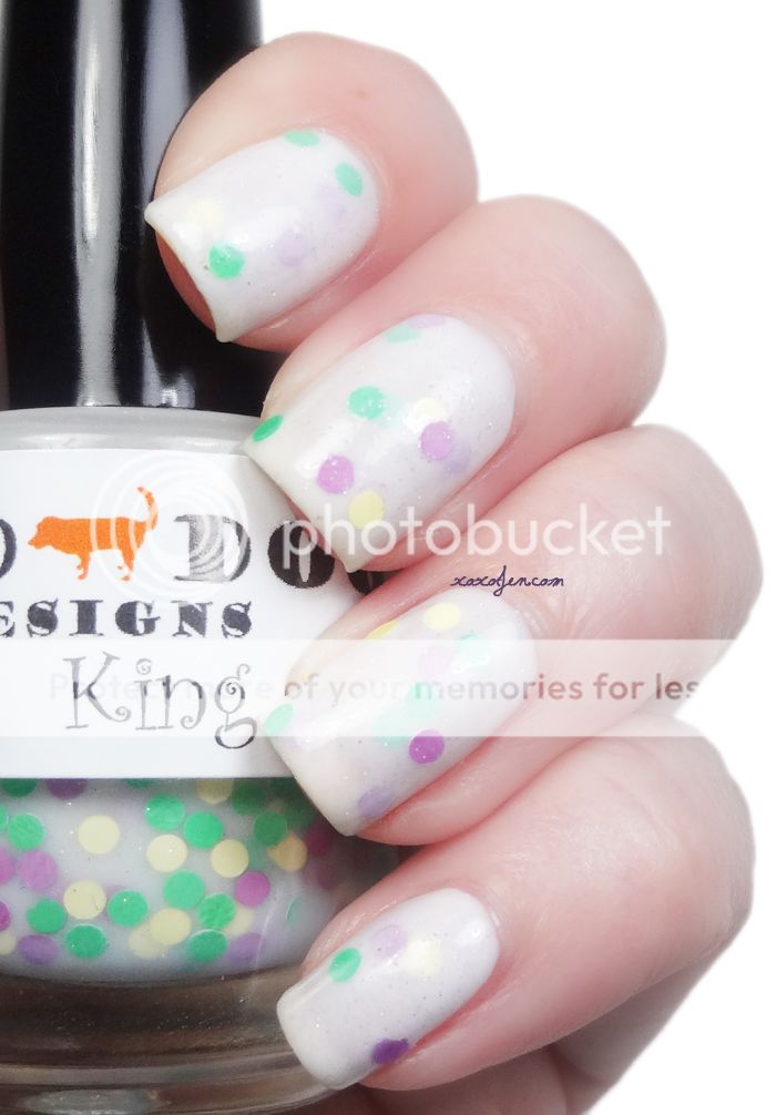 xoxoJen's swatch of Red Dog Design's King Cake xoxoJen's swatch of Red Dog Design's King Cake