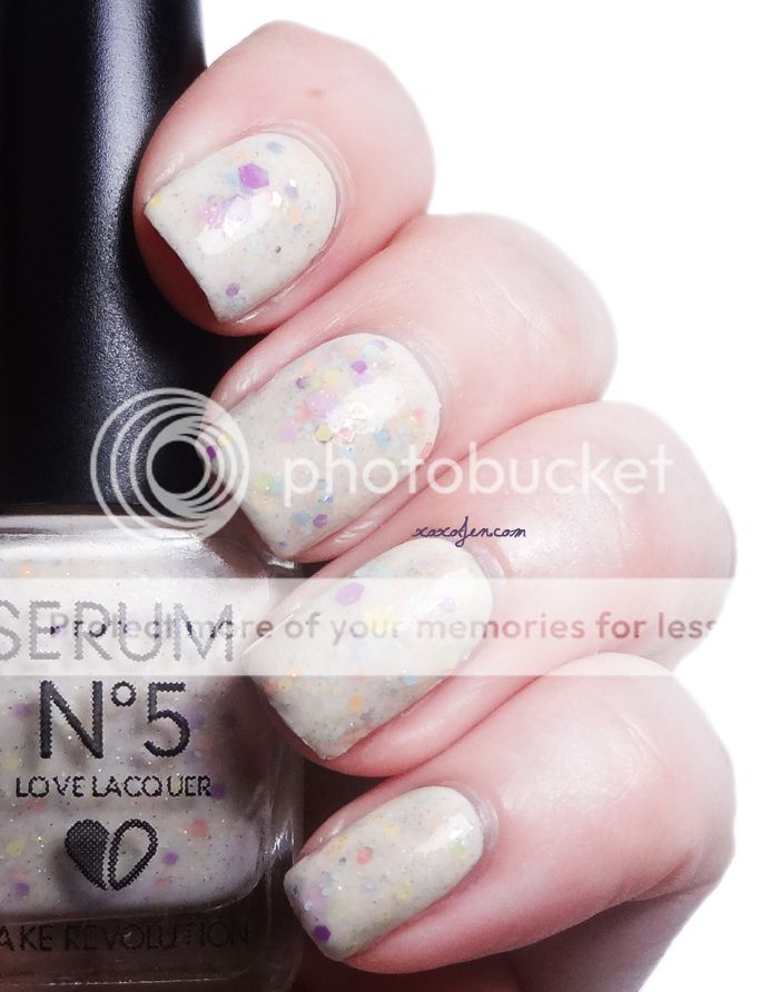 xoxoJen's swatch of Serum No5 Cake Revolution xoxoJen's swatch of Serum No5 Cake Revolution
