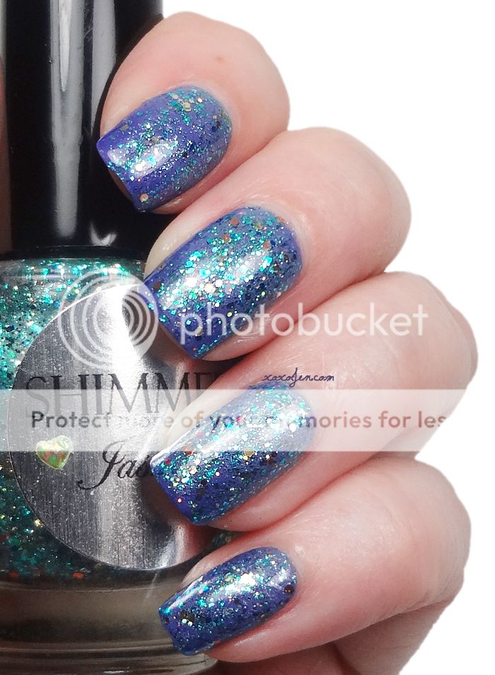 xoxoJen and Shimmer Polish Jasmine