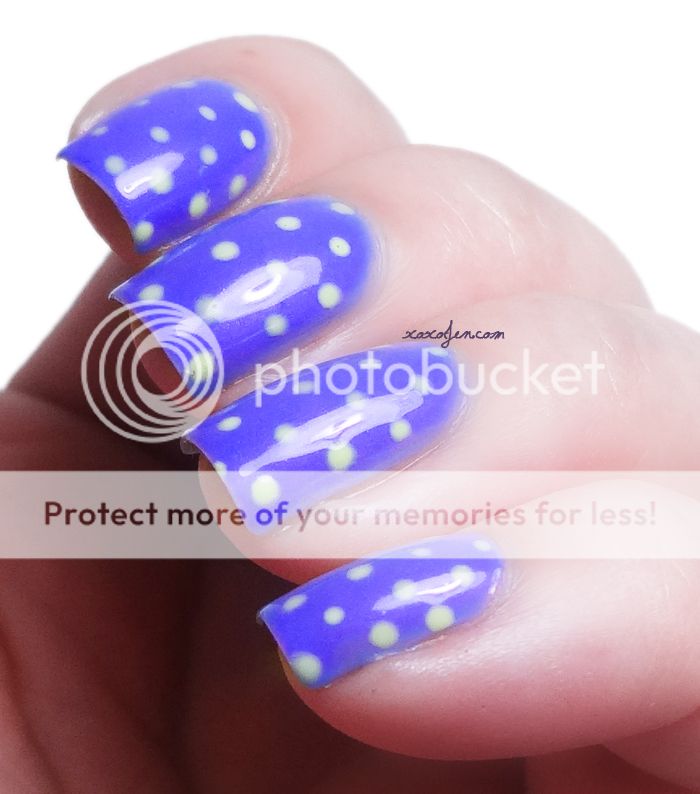 xoxoJen's swatch of Simples week 5: Dotticure xoxoJen's swatch of Simples week 5: Dotticure