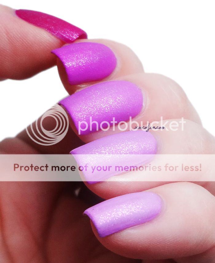 xoxoJen's swatch of Simples week 3: Ombre xoxoJen's swatch of Simples week 3: Ombre