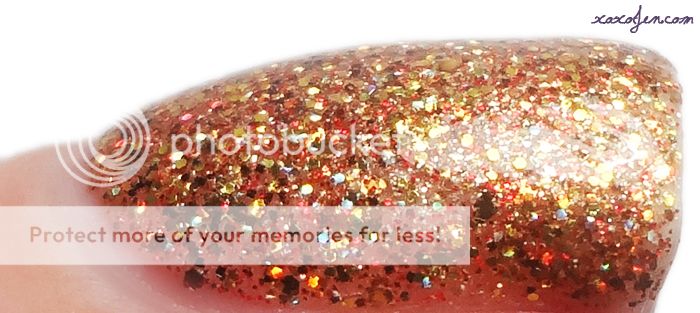 xoxoJen's swatch of Sweet Heart Polish's Inflame & Ignite xoxoJen's swatch of Sweet Heart Polish's Inflame & Ignite