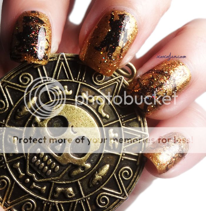 xoxoJen's swatch of VL023 Stamping Nail art and Disney Duo xoxoJen's swatch of VL023 Stamping Nail art and Disney Duo