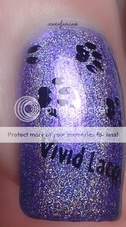 xoxoJen's swatch of Vivid Lacquer Clusterduck xoxoJen's swatch of Vivid Lacquer Clusterduck