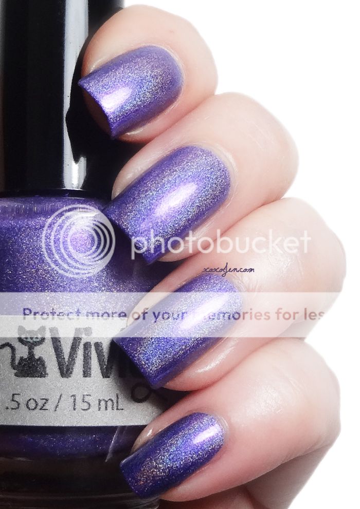 xoxoJen's swatch of Vivid Lacquer Clusterduck xoxoJen's swatch of Vivid Lacquer Clusterduck