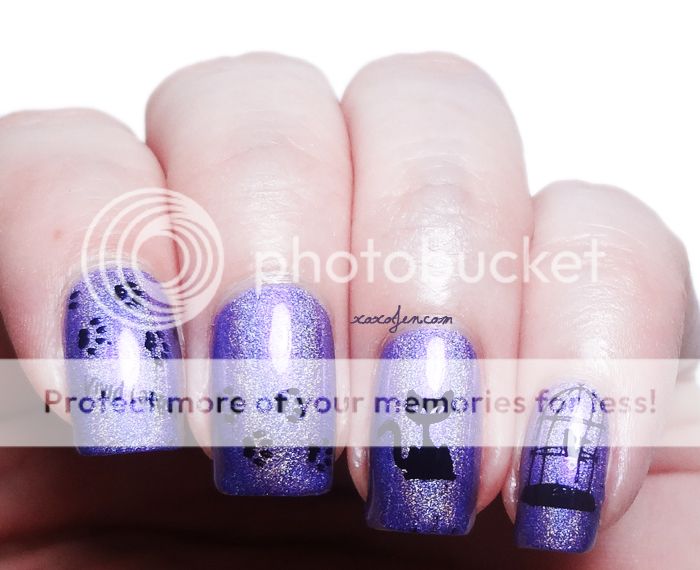 xoxoJen's swatch of Vivid Lacquer Clusterduck xoxoJen's swatch of Vivid Lacquer Clusterduck