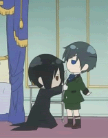 黑执事之一天的生活(动态图,超可爱呐