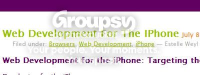 iphone development 11 iPhone Web Development Resources, Tools and Tutorials