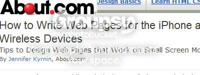 iphone development 12 iPhone Web Development Resources, Tools and Tutorials